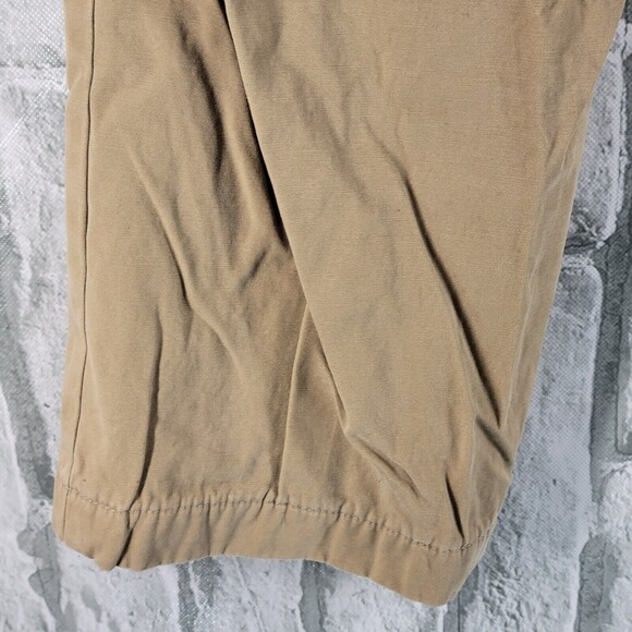 VTG Territory Ahead Flannel Lined Chino Pants Drawstring Medium 34x28 Hiking - Picture 9 of 12
